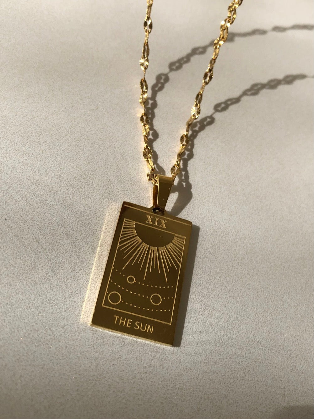 Tarot Card Necklace
