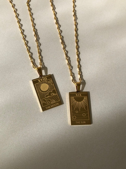 Tarot Card Necklace