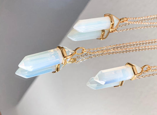 Opalite Point Necklace